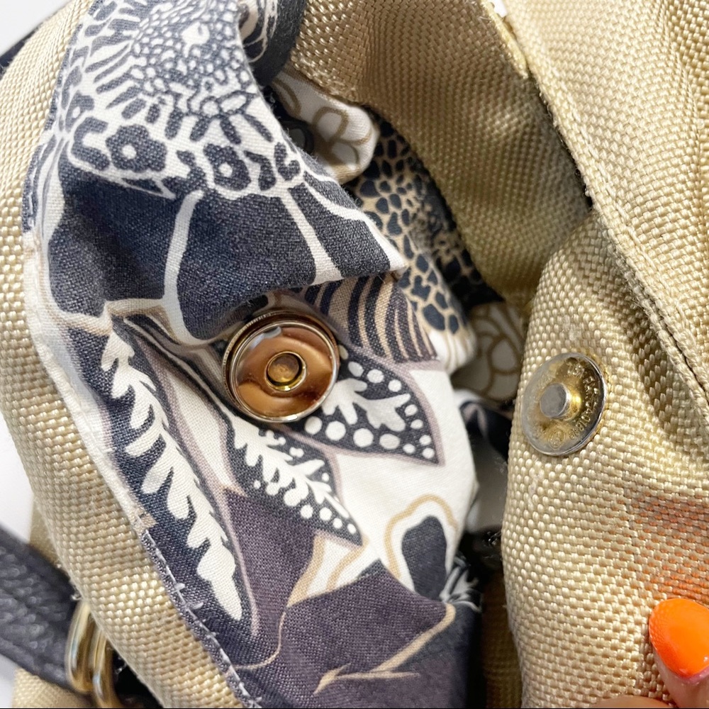 JPK Paris 75 gold nylon bucket bag - Picture 8 of 9